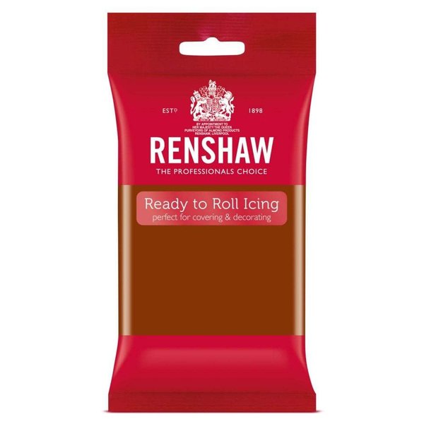 Renshaw - Ready to Roll Icing 250g - Chocolate (Reduced February 2024)