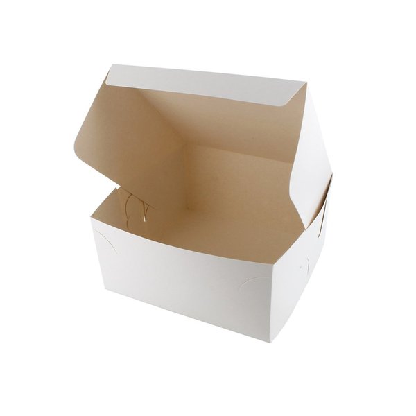 Box - 6” Bakery - White