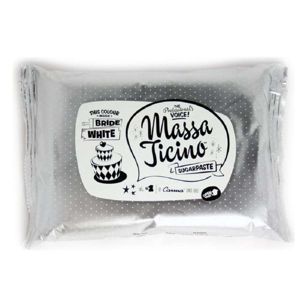 Massa - Ticino Sugarpaste 1kg - Bride White