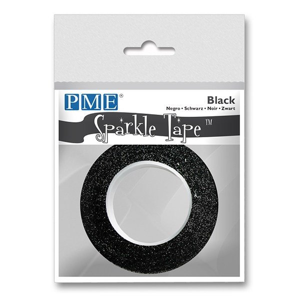 PME - Black Sparkle Florist Tape