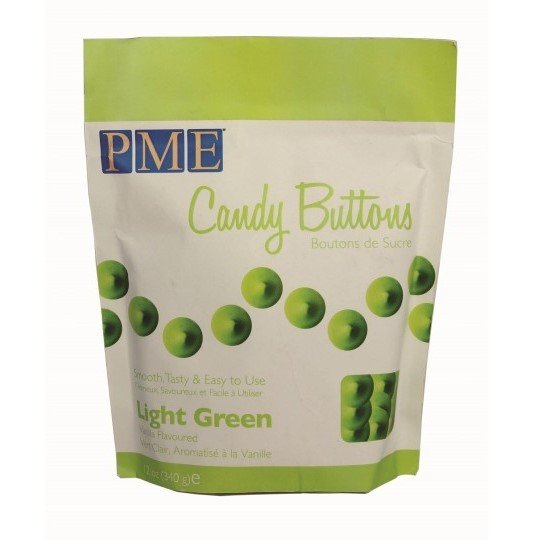 PME - Light Green Candy Buttons