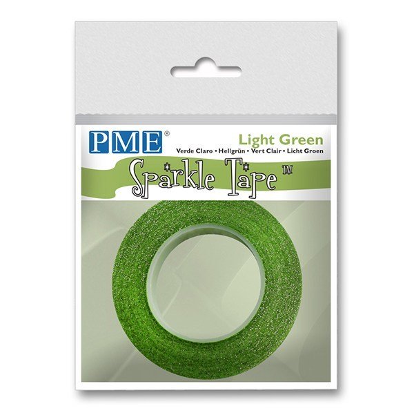 PME - Florist Tape - Light Green Sparkle