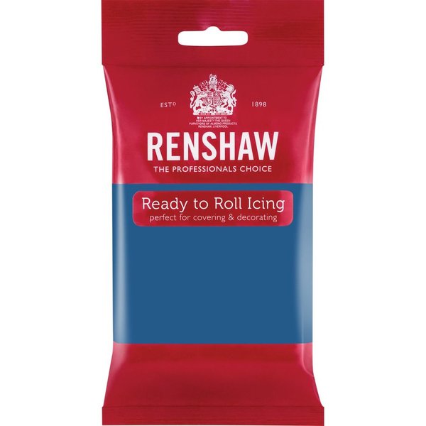 Renshaw Atlantic Blue Ready to Roll Icing 250g