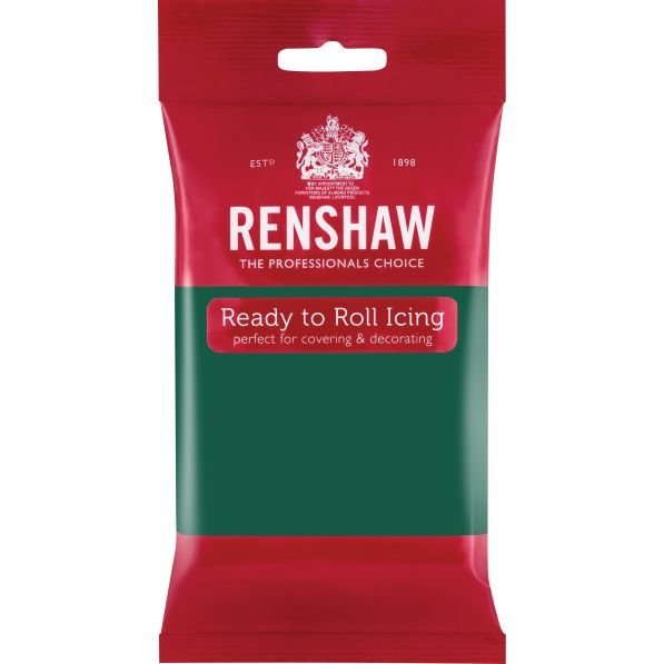 Renshaw Emerald Green Ready to Roll Icing 250g