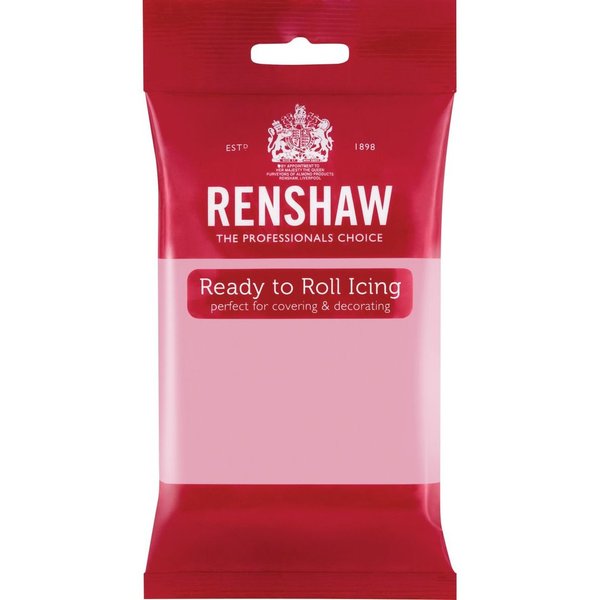 Renshaw Pink Ready to Roll Icing 250g