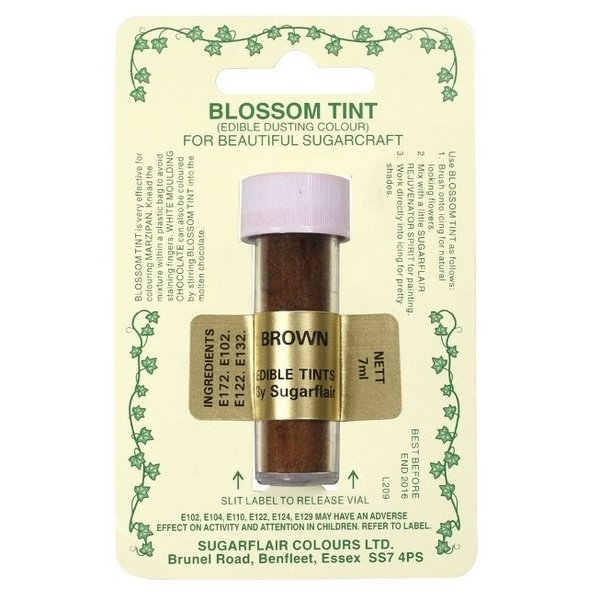 Sugarflair - Brown Blossom Tint Dusting Colour
