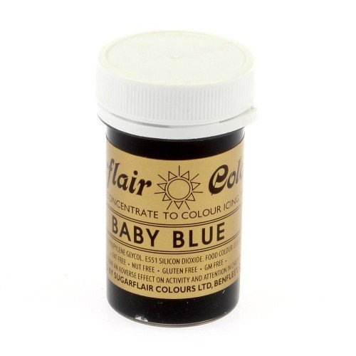 Sugarflair - Baby Blue Spectral Paste Gel Food Colouring 25g