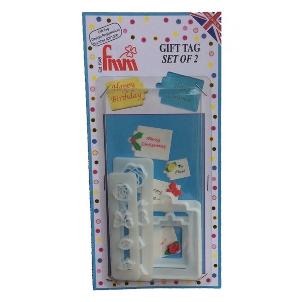 FMM - Themed Cutter - Gift Tag Cutters Set of 2