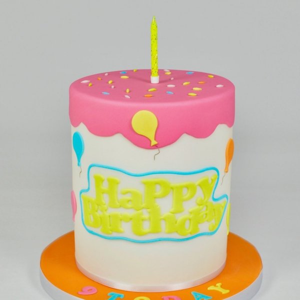 FMM - Themed Cutter - Curved Words Happy Birthday