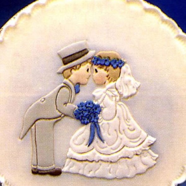 Patchwork - Themed Cutter - Bride and Groom