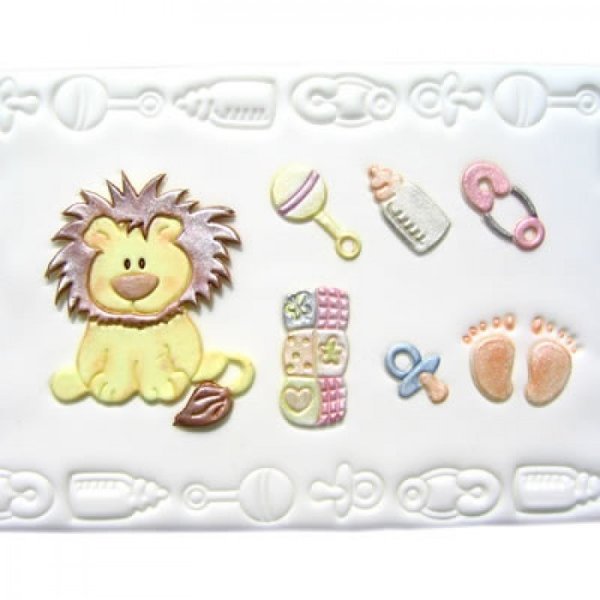 Patchwork - Themed Cutter - Baby Lion & Nursery Set
