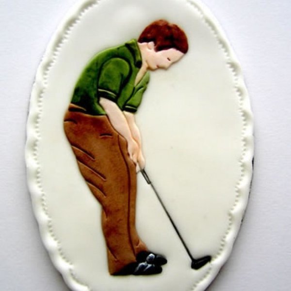 Patchwork - Themed Cutter - Golfer