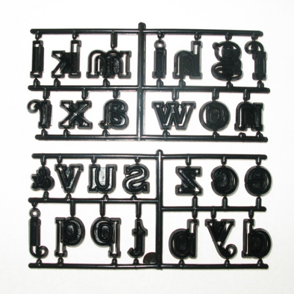 Patchwork Cutters - Large Alphabet (Lower Case)