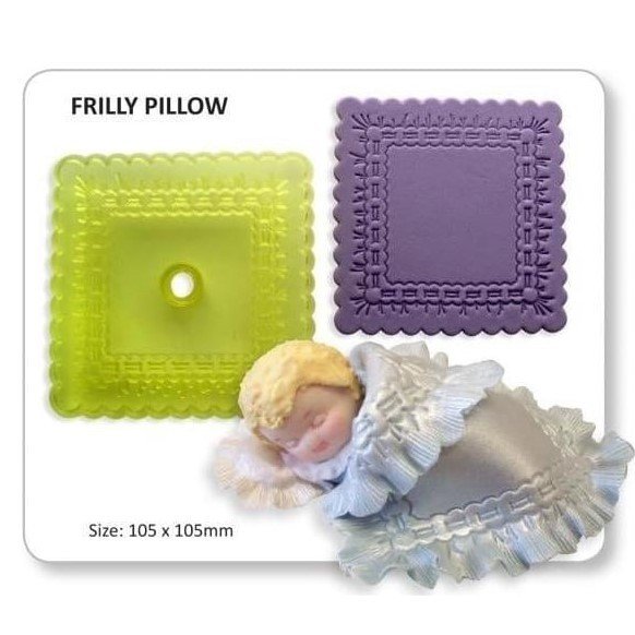 JEM - Themed Cutter - Frilly Pillow / Blanket