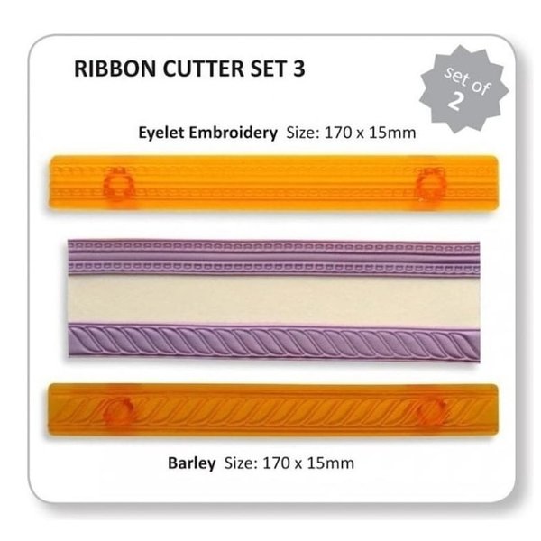 JEM - Shape Cutter - Ribbon Cutters: Barley & Eyelet