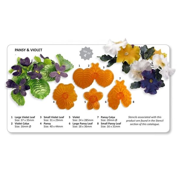 JEM - Flower Cutter - Pansy & Violet