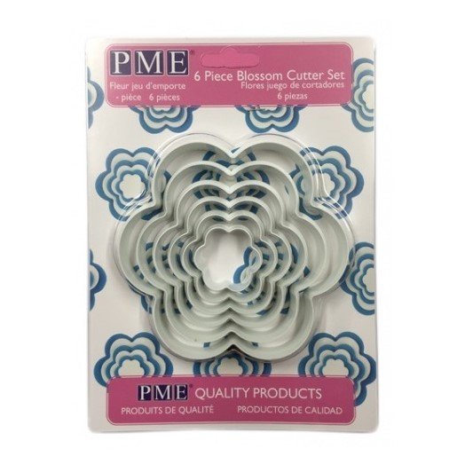 PME – Shape Cutter - 6 Piece Blossom Set