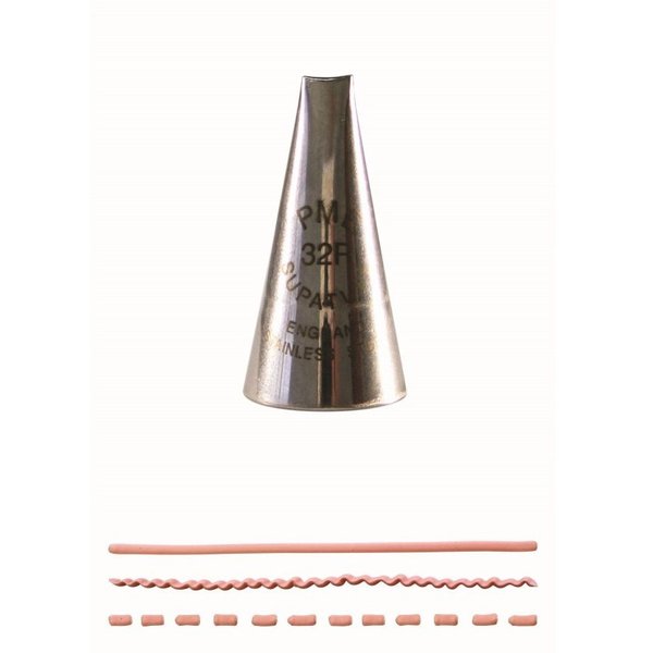 PME - Piping Nozzle - No:32R Ribbon Tube Medium