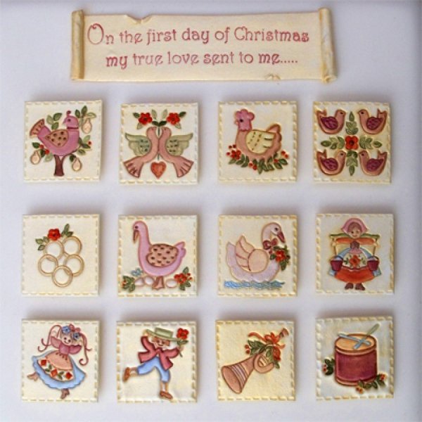 Patchwork - Themed Cutter - 12 Days of Christmas
