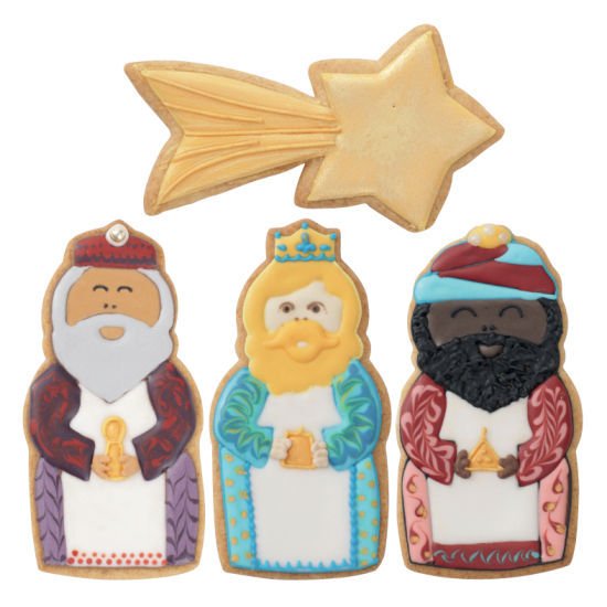 Squires Kitchen - 3 Kings Cookie Cutter Set