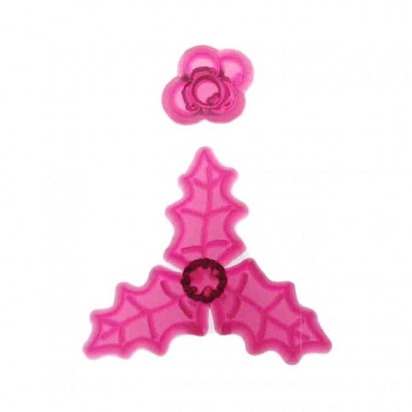 JEM - Themed Cutter - Holly and Berries Set of 2