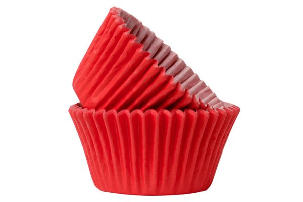 Doric 50 Red Muffin Cases