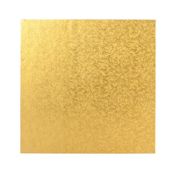 Drum - 10” Square - Gold