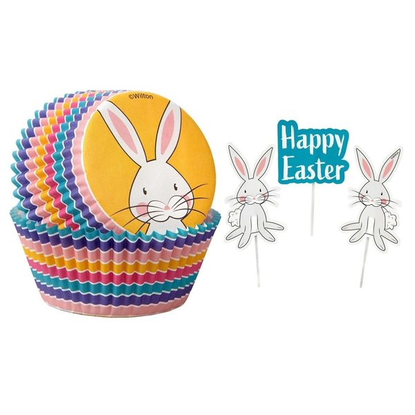 Wilton - Easter 24 Cases and Pic Cupcake Kit