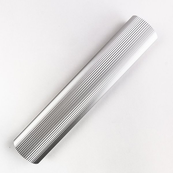 PME - Rolling Pin - 9.5" Aluminium Ribbed Smocking