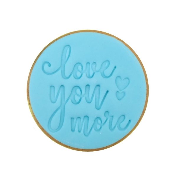 Sweet Stamps - Cookie Embosser - Love you More