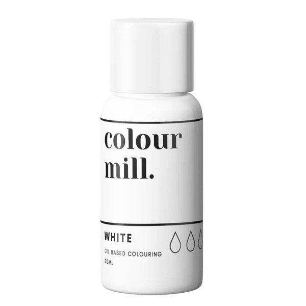 Colour Mill - Oil Based Colouring - White  20ml