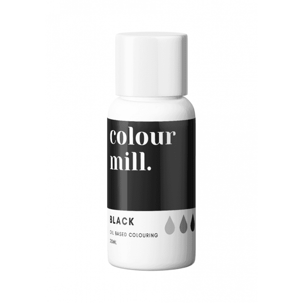 Colour Mill - Oil Based Colouring - Black 20ml