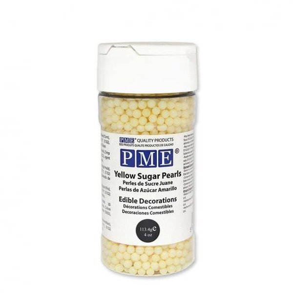 PME sugar pearls yellow