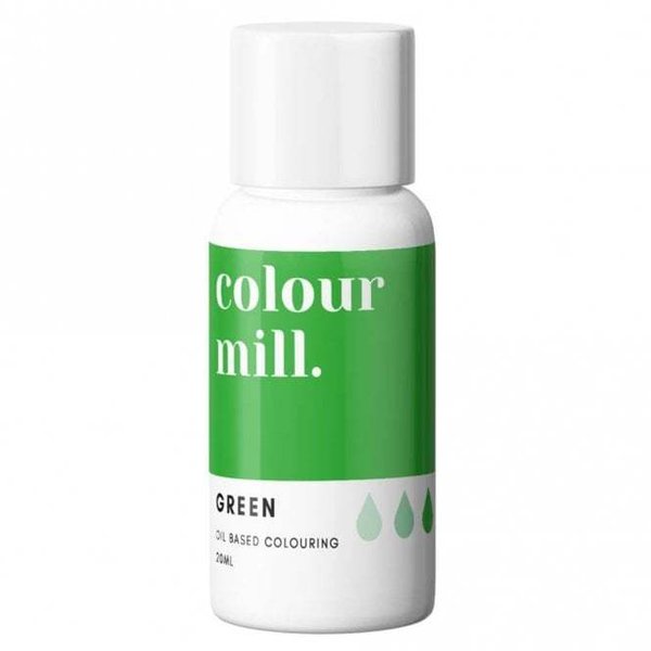 Colour Mill - Oil Based Colouring - Green - 20ml