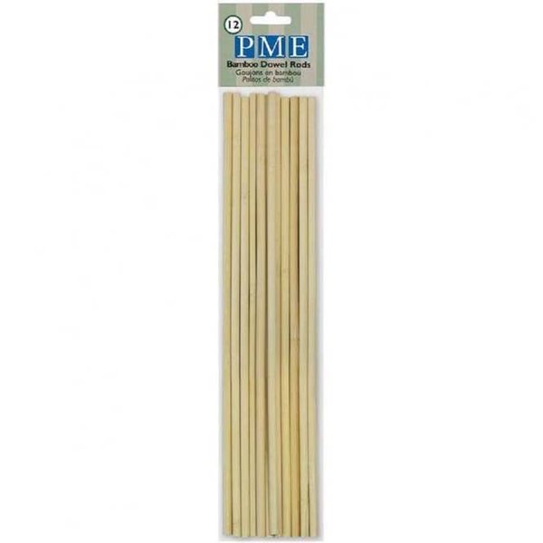 PME - Dowel - 12" Bamboo Rods