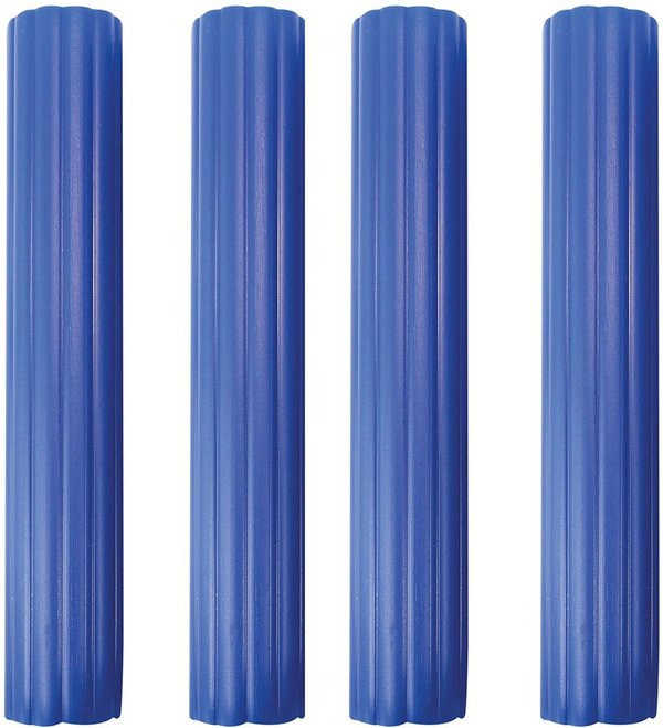 PME - Pillars - 6" Blue Plastic Hollow