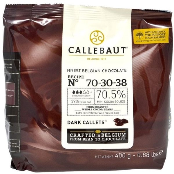 Callebaut - Belgian Chocolate - Dark - 400g