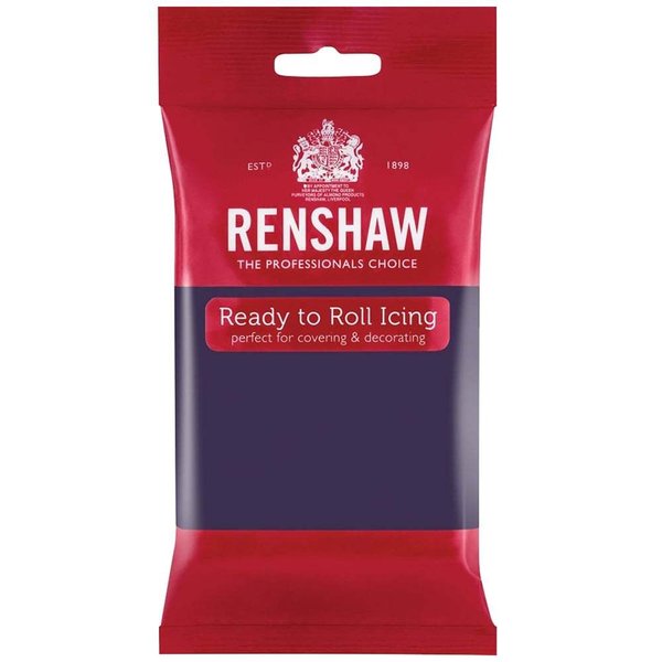 Renshaw - Ready to Roll Icing 250g - Deep Purple