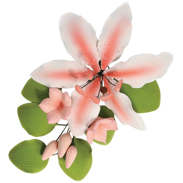 Flower Spray - Rubrum Lily 127mm