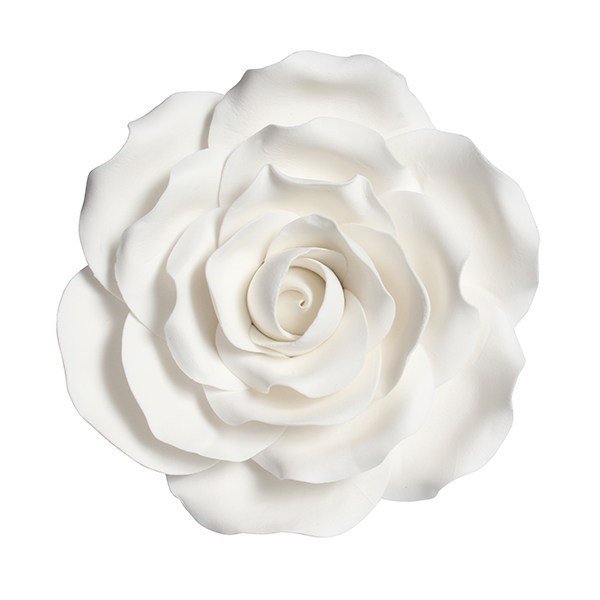 Flower Spray - White Rose 101mm