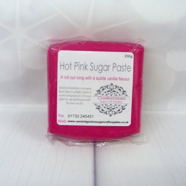 CSS - Sugarpaste Ready to Roll 250g Hot Pink
