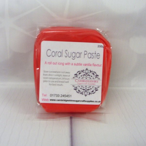 CSS - Sugarpaste 250g - Coral