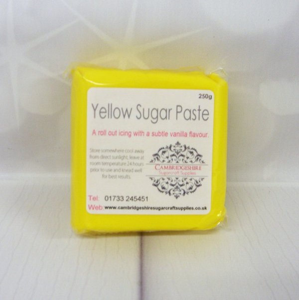 CSS - Sugarpaste 250g - Yellow