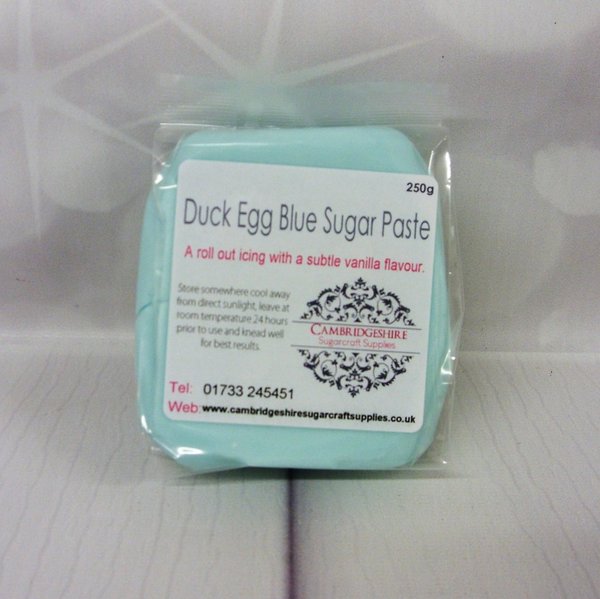 CSS - Sugarpaste Ready to Roll 250g Duck Egg Blue