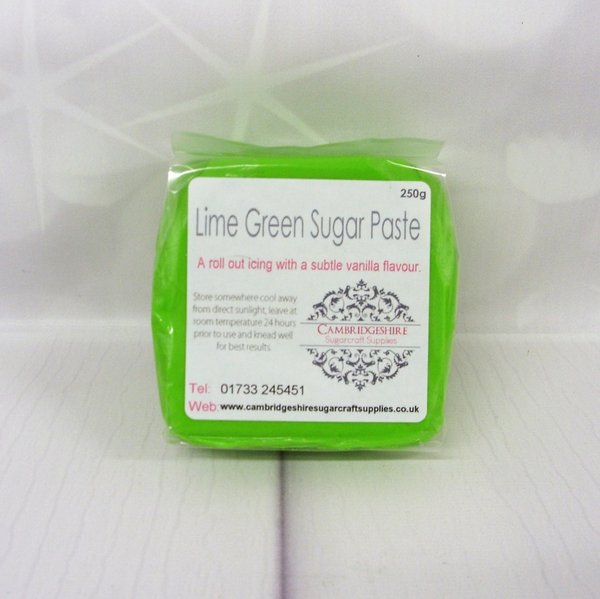 CSS - Sugarpaste Ready to Roll 250g Lime Green