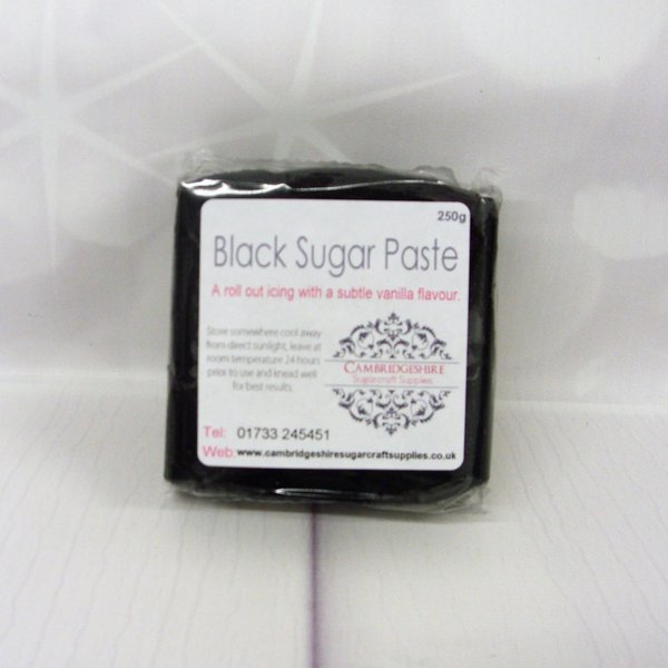 CSS - Sugarpaste 250g - Black