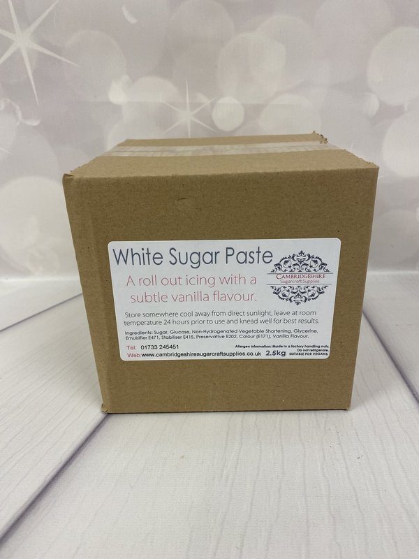CSS - Sugarpaste 2.5kg - White