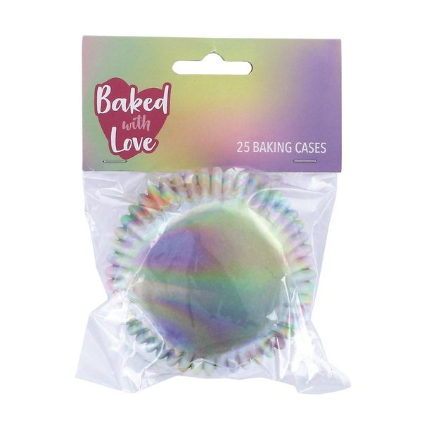 Baked with Love - Cupcake Cases - Iridescent