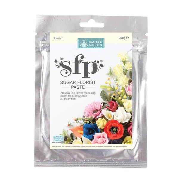 Squires - Sugar Florist Paste 200g - Cream