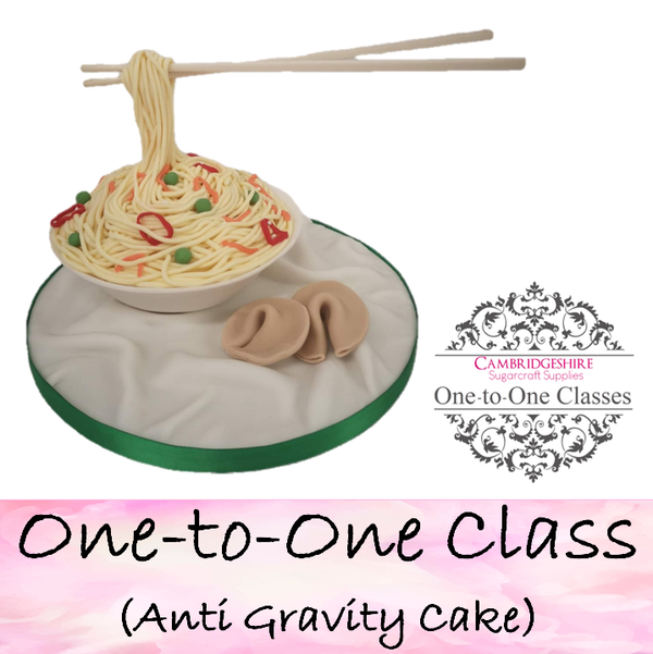 Anti-Gravity Cake Course (One-to-One) - Deposit
